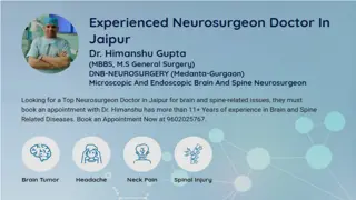 _Best Neurosurgeon Doctor In Jaipur || Dr Himanshu Gupta || drhimanshugupta.com