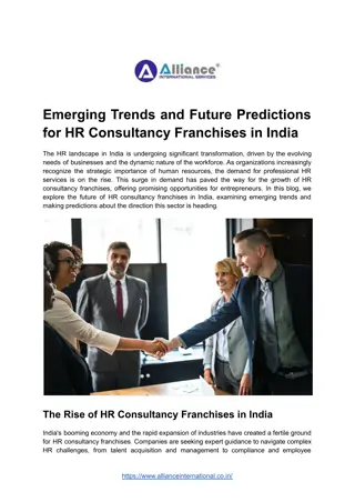 Emerging Trends and Future Predictions for HR Consultancy Franchises in India
