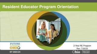 Resident Educator Program Orientation