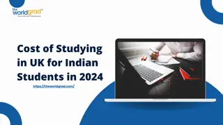 Cost of Studying in UK for Indian Students in 2024