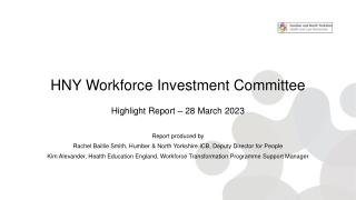 HNY Workforce Investment Committee