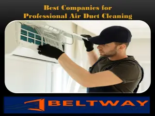 Best Companies for Professional Air Duct Cleaning