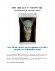 Mind Trip Bulk Herbal Incense — royalstrongincenses.com