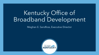 Kentucky Office of Broadband Development