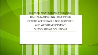 Elevate Your Online Presence Digital Marketing Philippines Offers Affordable SEO Services