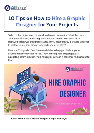 10 Tips on How to Hire a Graphic Designer for Your Projects