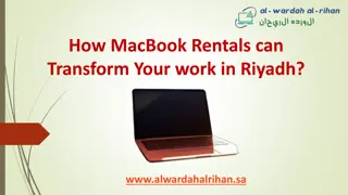 How MacBook Rentals can Transform Your work in Saudi Arabia?