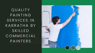Quality Painting Services in Karratha by Skilled Commercial Painters