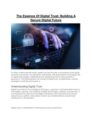 The Essence Of Digital Trust | best engineering colleges in bangalore | ACSCE