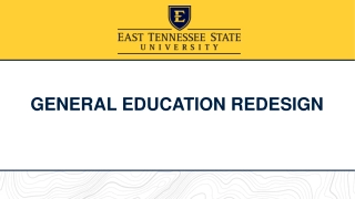 General Education Redesign