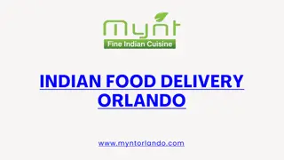 Indian Food Delivery Orlando