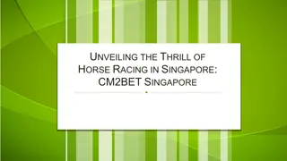 Unveiling the Thrill of Horse Racing in Singapore CM2BET Singapore