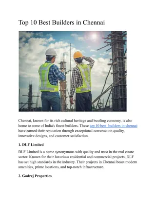 Top 10 Best Builders in Chennai (1)