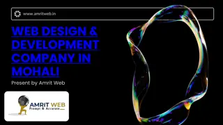 Web Design & Development company in mohali Amrit web Web Design & Development co