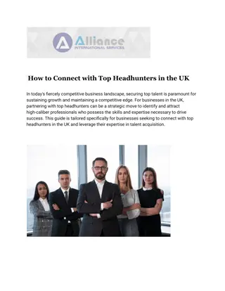 How to Connect with Top Headhunters in the UK