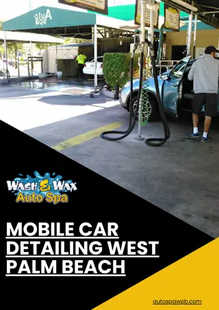 Mobile Car Detailing West Palm Beach