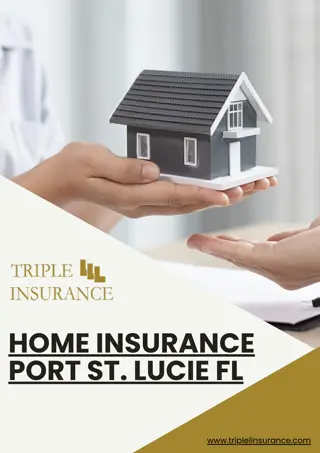 Home Insurance Port St. Lucie FL