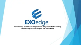 Streamlining Your Financial Operations, Why Property Accounting Outsourcing with EXO Edge is the Smart Move
