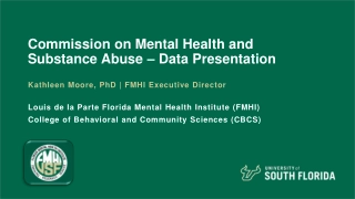 Commission on Mental Health and Substance Abuse