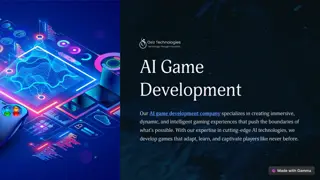 AI Game Development Services