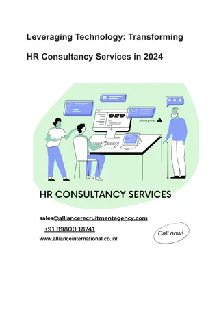 Leveraging Technology Transforming HR Consultancy Services in 2024