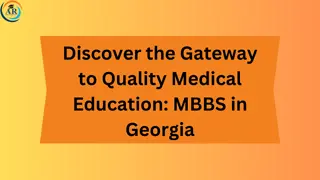 Medical Colleges in Georgia for Indian Students