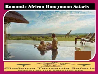Romantic African Honeymoon Safaris