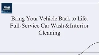 Full Service Car Wash and Interior Cleaning in Burbank at HWB Car Wash