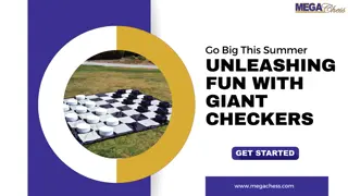 Go Big This Summer Unleashing Fun with Giant Checkers