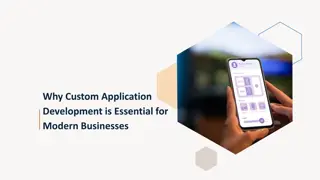 Why Custom Application Development is Essential for Modern Businesses