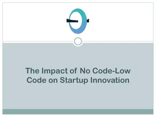 The Impact of No Code-Low Code on Startup Innovation