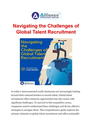 Navigating the Challenges of Global Talent Recruitment