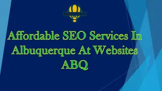 Affordable SEO Services In Albuquerque At Websites ABQ