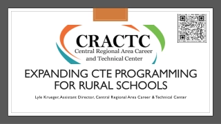 Expanding CTE Programming for Rural Schools