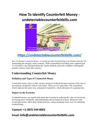 How To Identify Counterfeit Money - undetectablecounterfeitbills.com