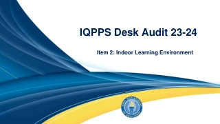 IQPPS Desk Audit 23-24