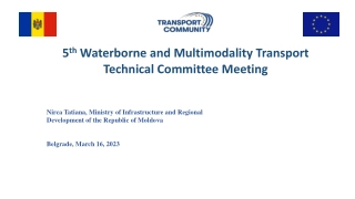 5th Waterborne and Multimodality Transport Committee Meeting