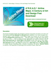 #^R.E.A.D.^ Airline Maps A Century of Art and Design Free Download