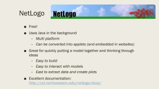 NetLogo: Building and Interacting with Models